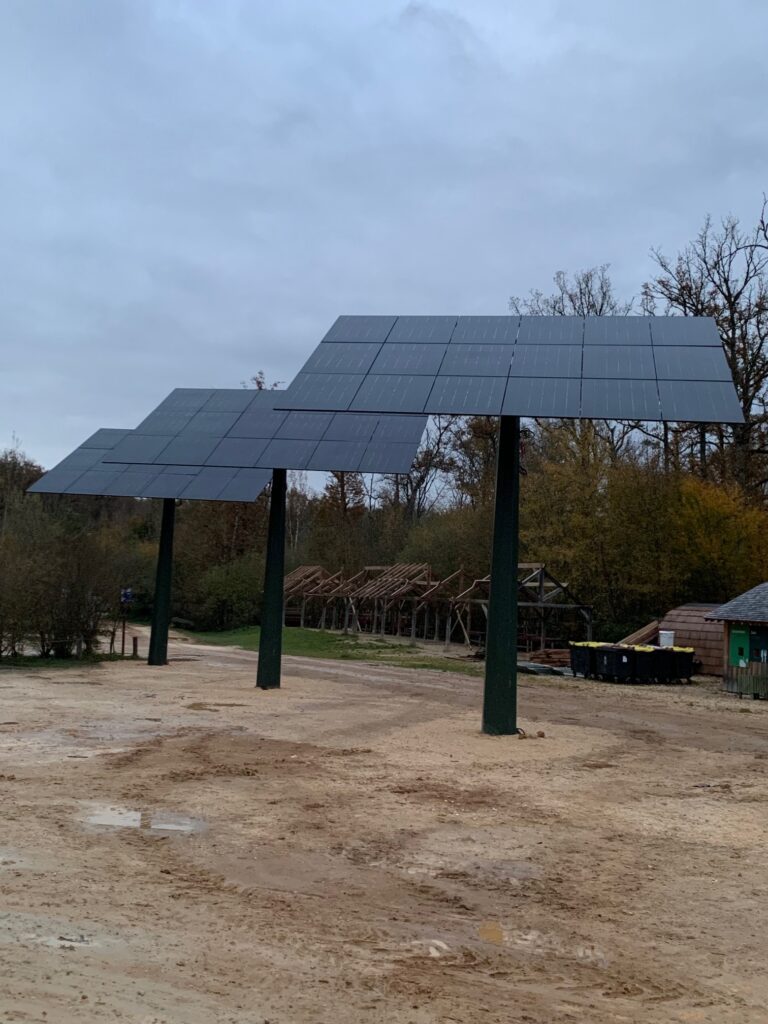 SunShade a Guedelon